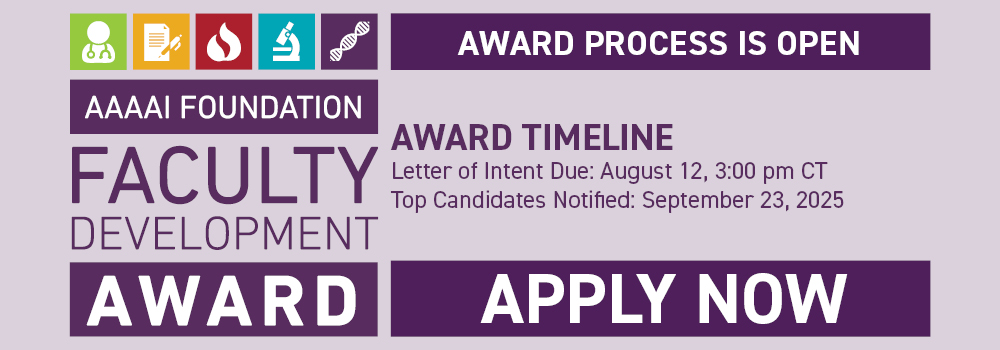 AAAAI Faculty Development LOI